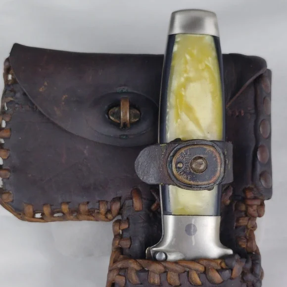 Beautiful Vintage Rare Case XX Hatchet And Knife Combo.